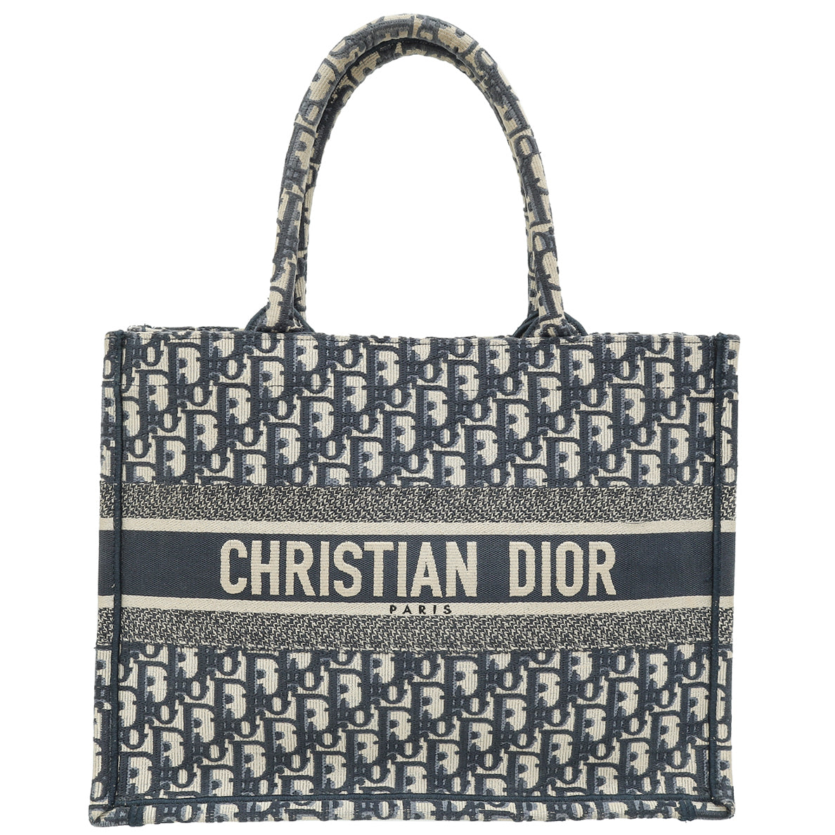Christian Dior Bicolor Dior Oblique Book Tote Medium Bag-Christian Dior-THE CLOSET