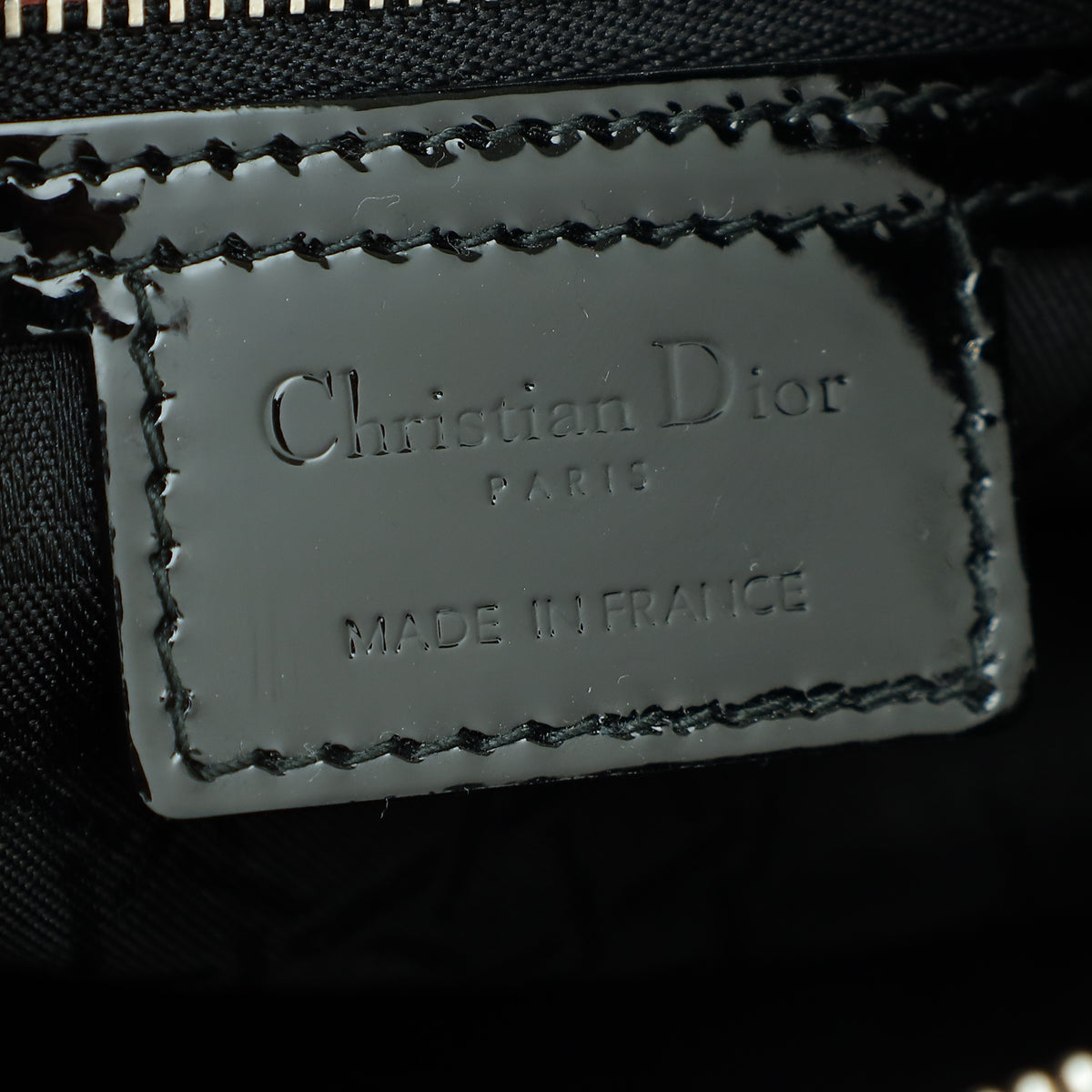 Christian Dior Black Lady Dior Medium Bag