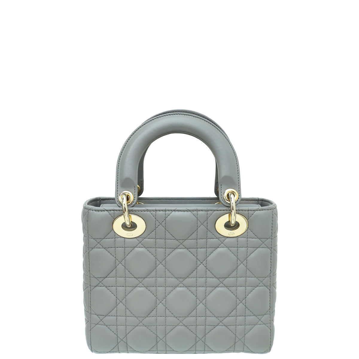 Christian Dior Gray My ABCDior Lady Dior Small Bag-Christian Dior-THE CLOSET