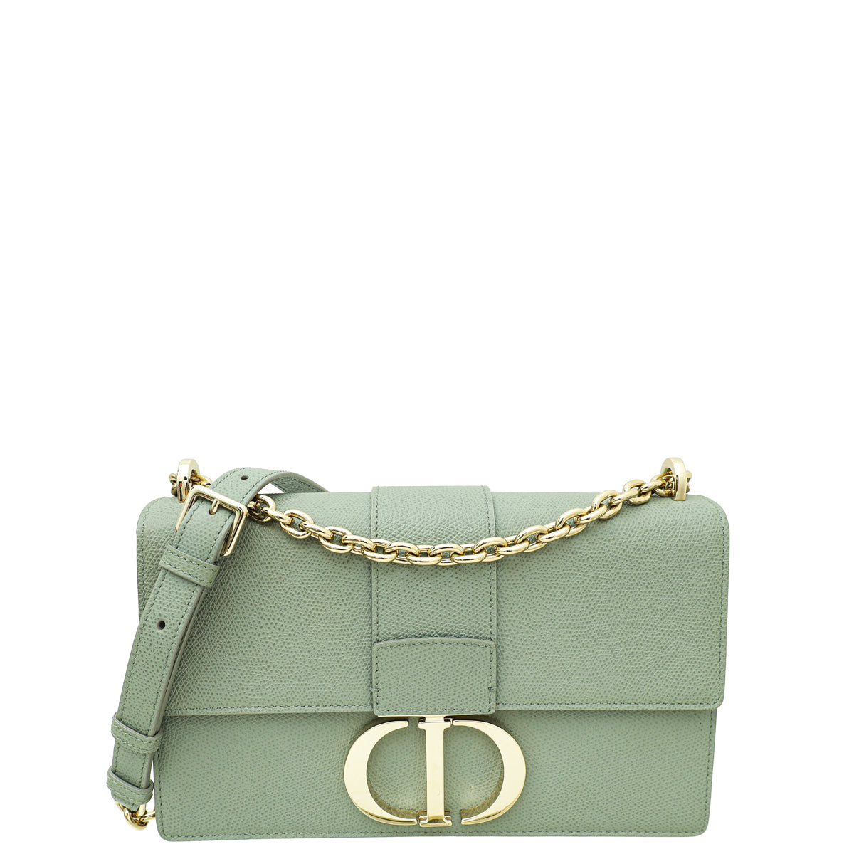 Christian Dior Grey 30 Montaigne Chain Shoulder Bag-Christian Dior-THE CLOSET