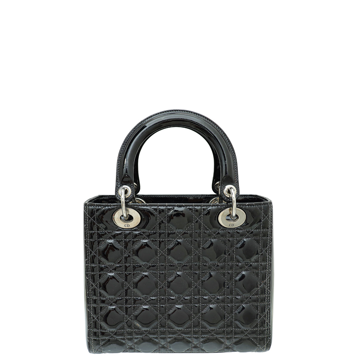 Christian Dior Black Lady Dior Medium Bag-Christian Dior-THE CLOSET