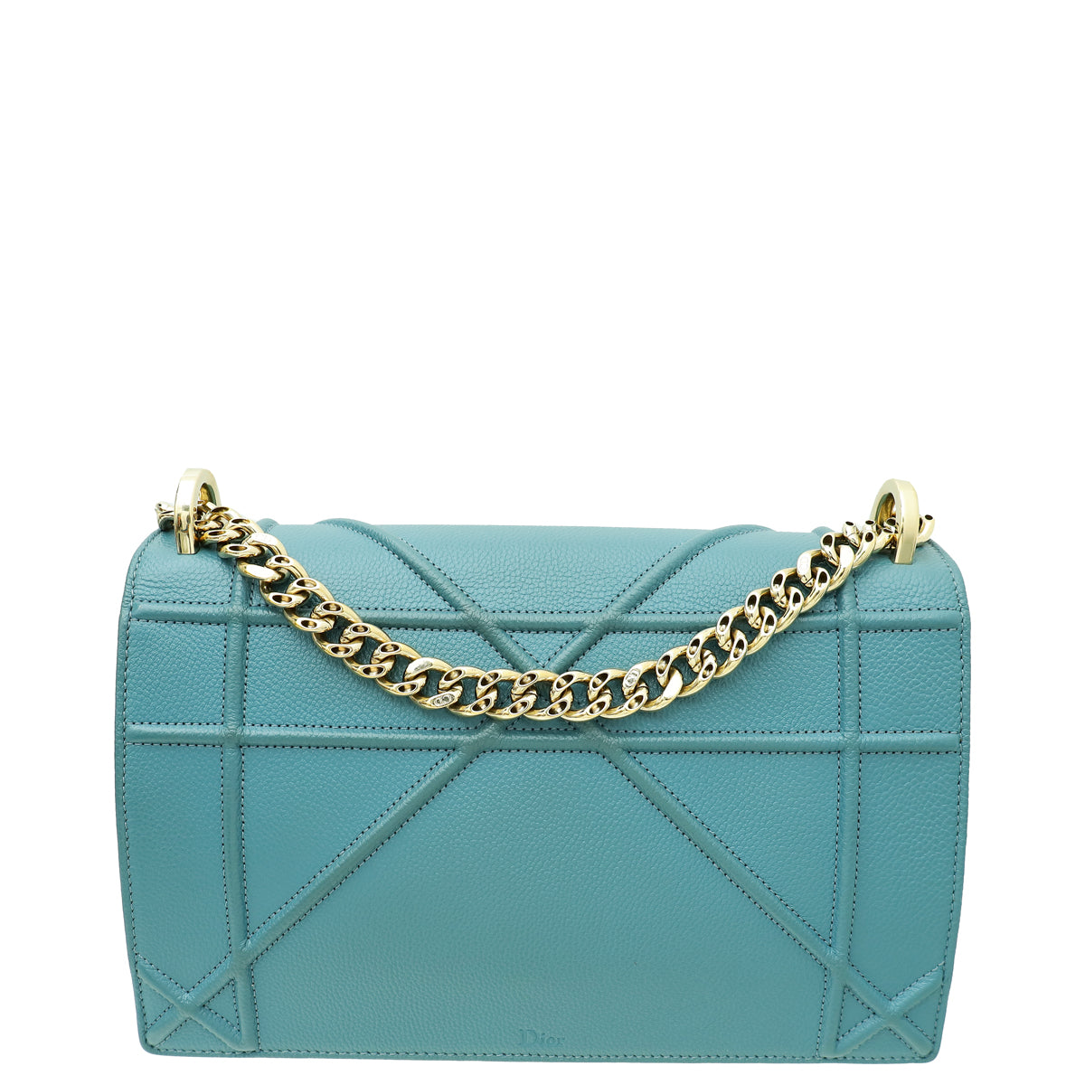 Christian Dior Blue Grey Diorama Medium Bag-Christian Dior-THE CLOSET
