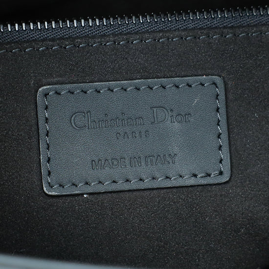 Christian Dior So Black Matte Lady Dior Medium Bag