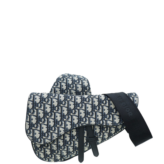 Christian Dior Oblique Saddle Crossbody Bag