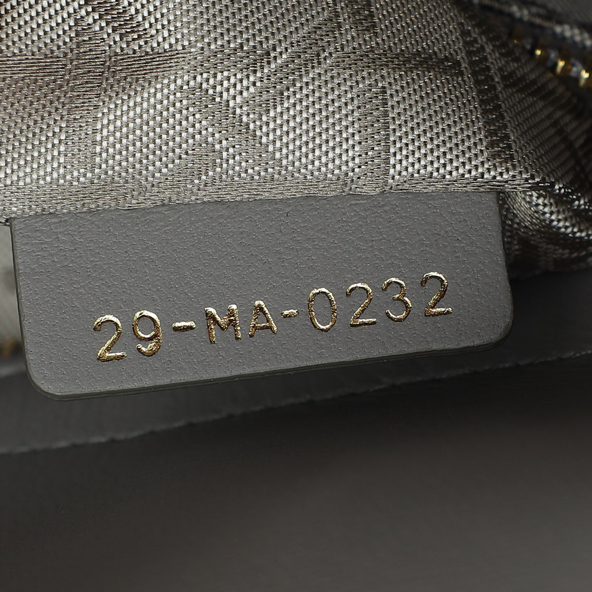 Christian Dior Grey Lady Dior My ABCDior Small Bag-Christian Dior-THE CLOSET