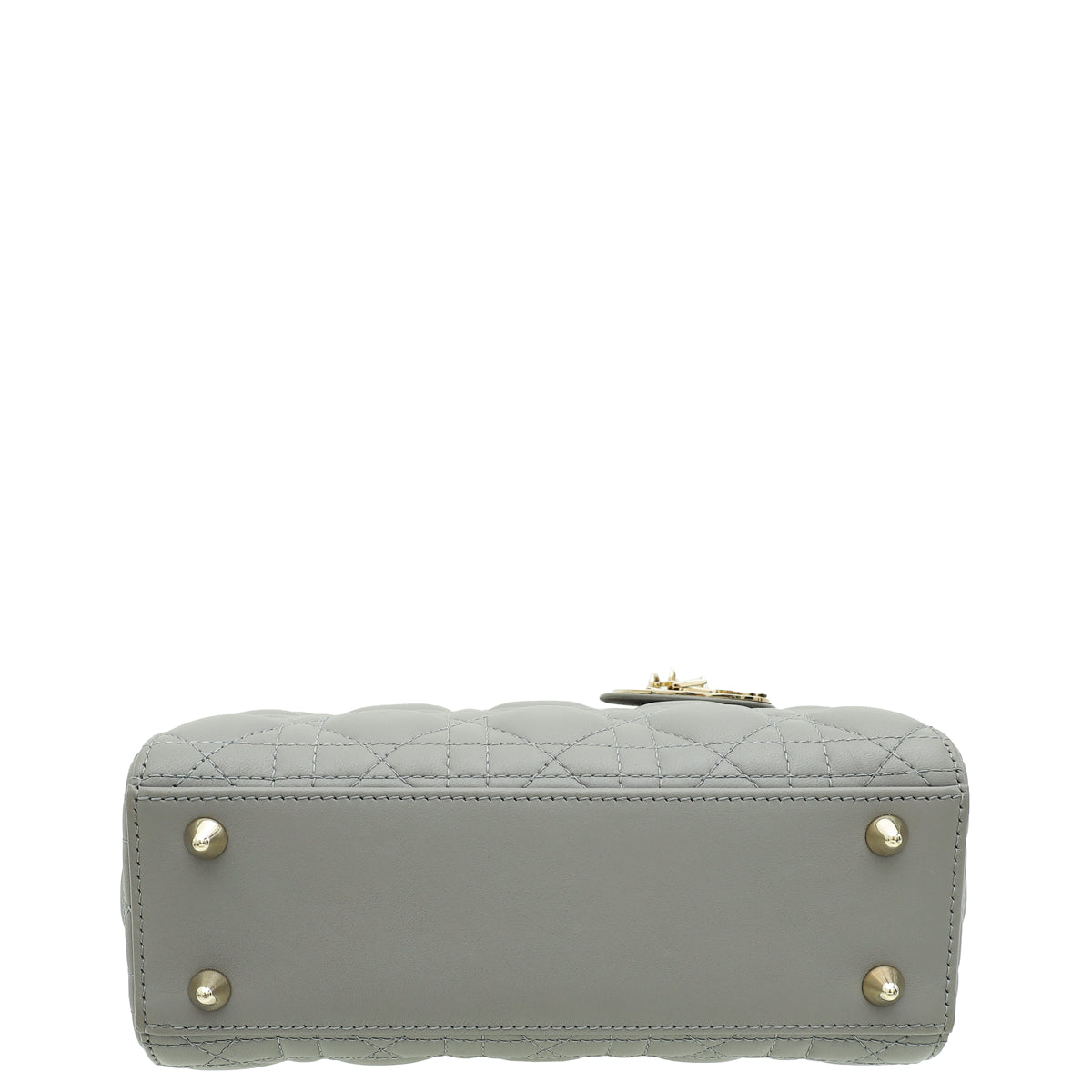 Christian Dior Grey Lady Dior My ABCDior Small Bag-Christian Dior-THE CLOSET