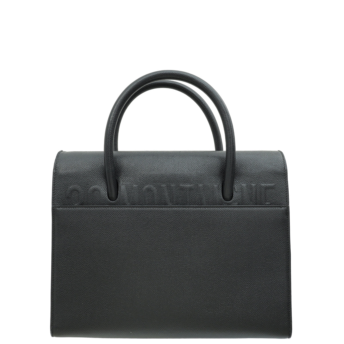 Christian Dior Black St. Honore Top Handle Tote Large Bag-Christian Dior-THE CLOSET