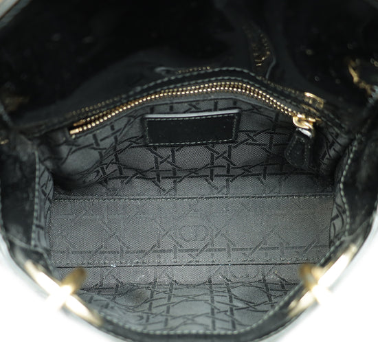 Christian Dior Black Mini Lady Dior Chain Bag