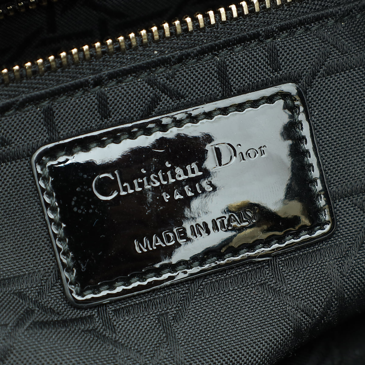 Christian Dior Black Mini Lady Dior Chain Bag