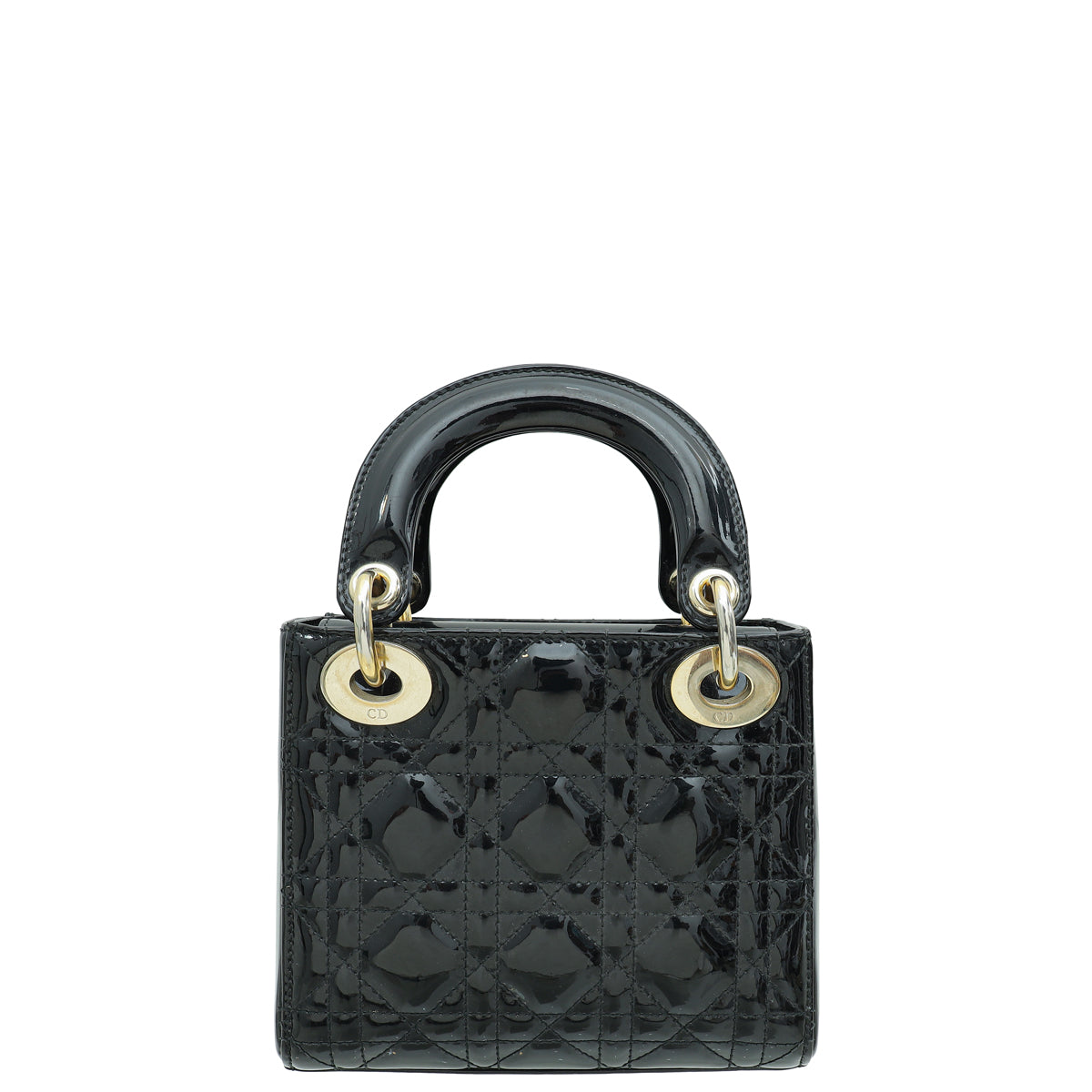 Christian Dior Black Mini Lady Dior Chain Bag