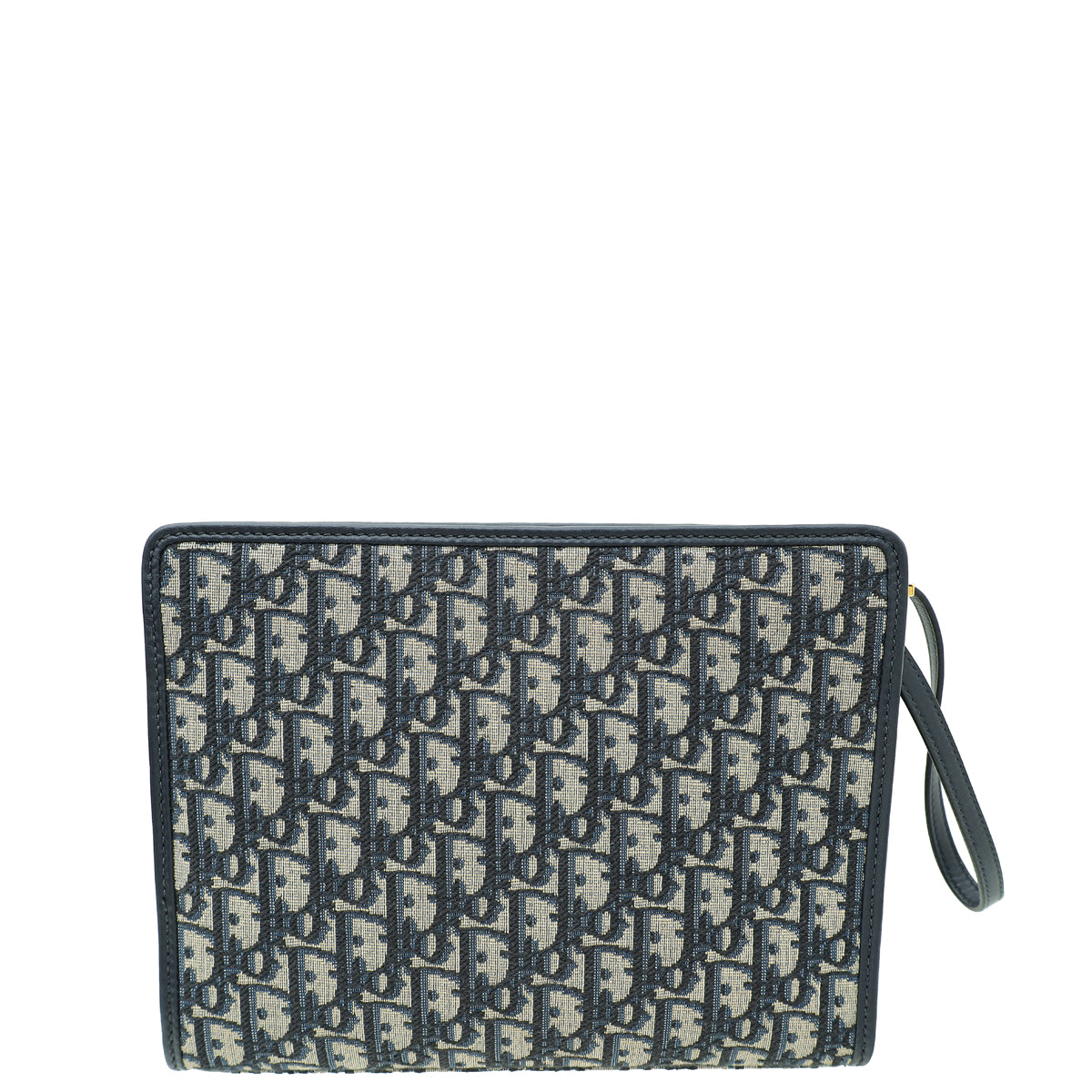 Christian Dior Navy Blue Oblique 30 Montaigne Dea Pouch-Christian Dior-THE CLOSET