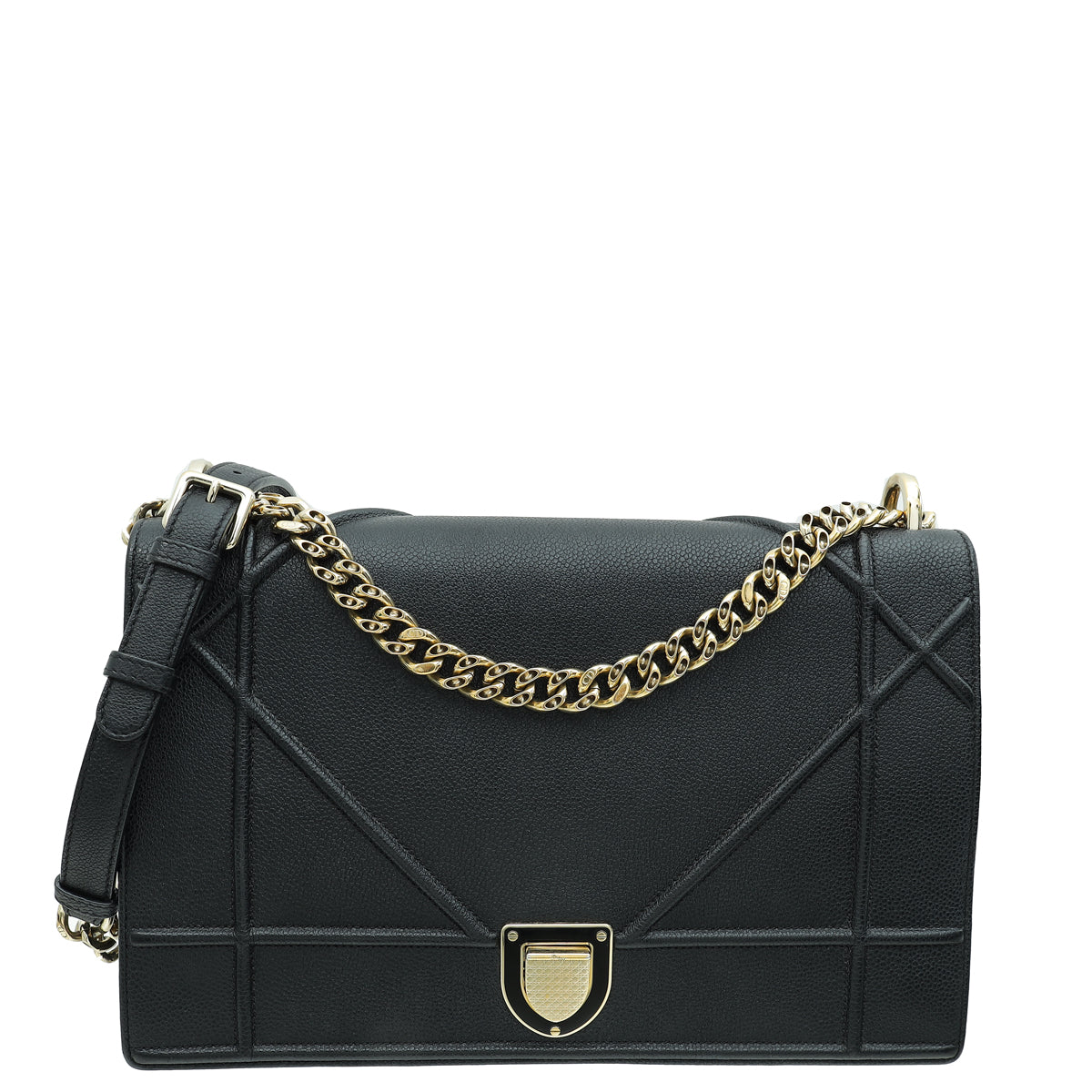 Christian Dior Black Diorama Large Bag