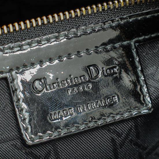 Christian Dior Black Lady Dior Medium Bag