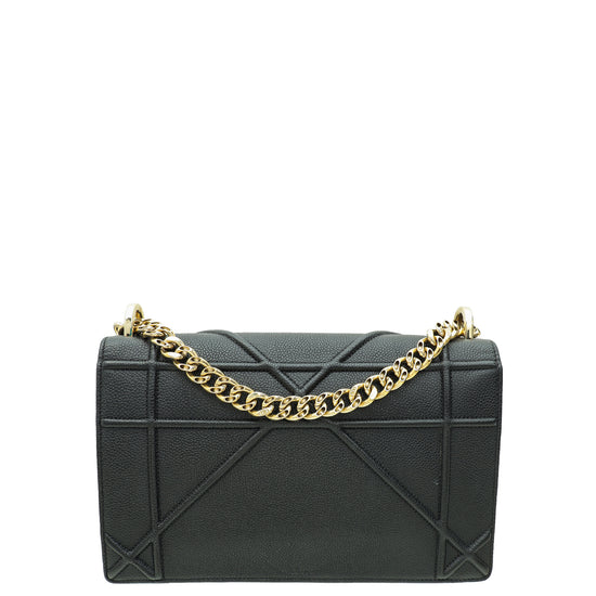 Christian Dior Black Diorama Medium Bag