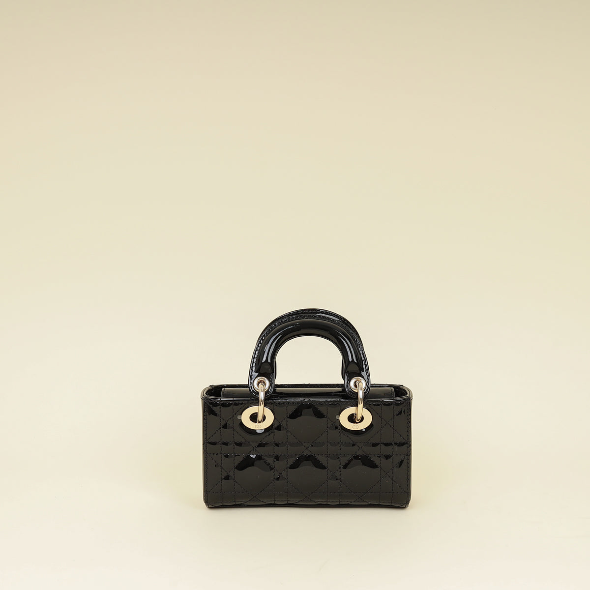 Christian Dior Black Cannage Micro Lady D-Joy Bag-Christian Dior-THE CLOSET