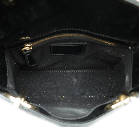 Christian Dior Black Mini Lady Dior Chain Bag