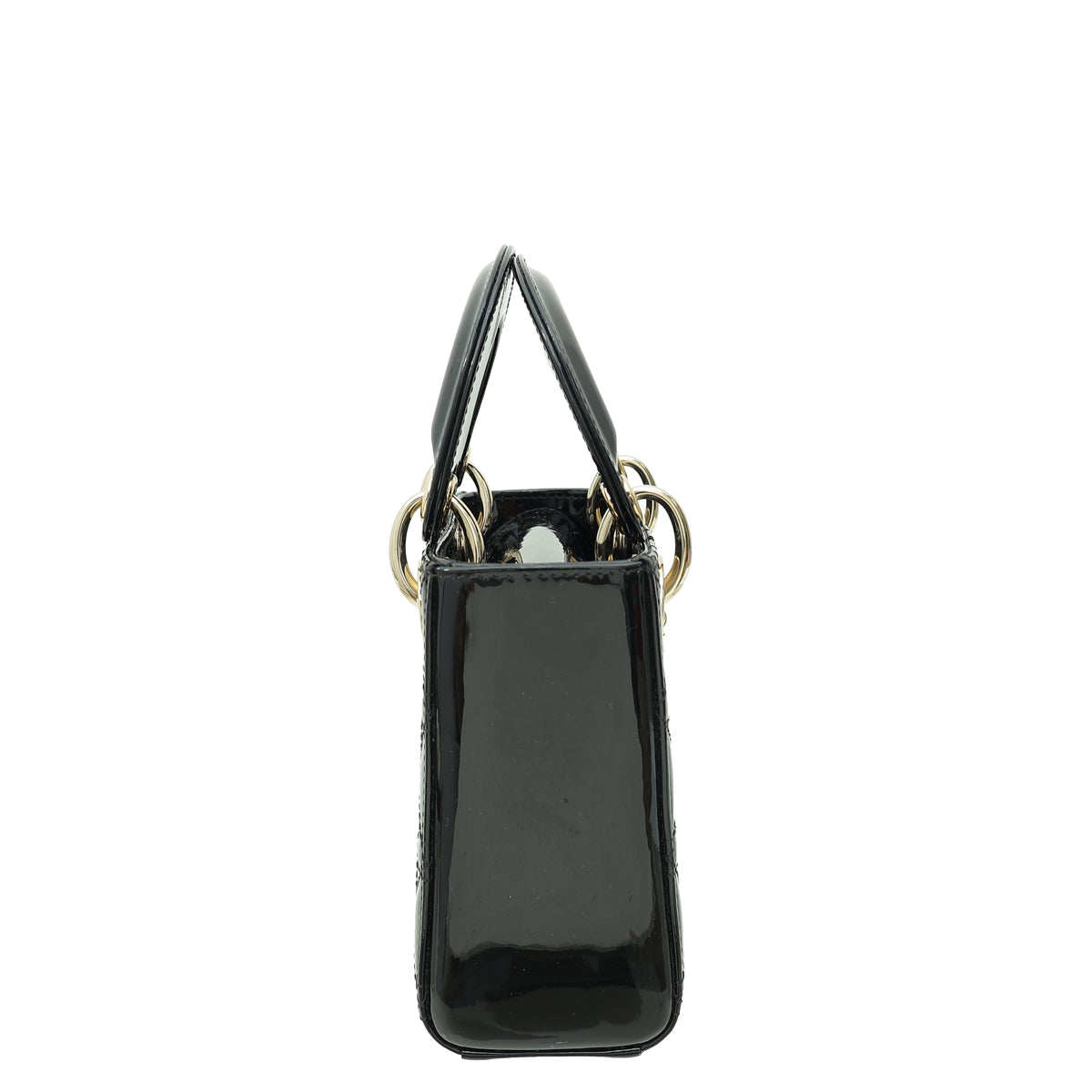 Christian Dior Black Mini Lady Dior Chain Bag