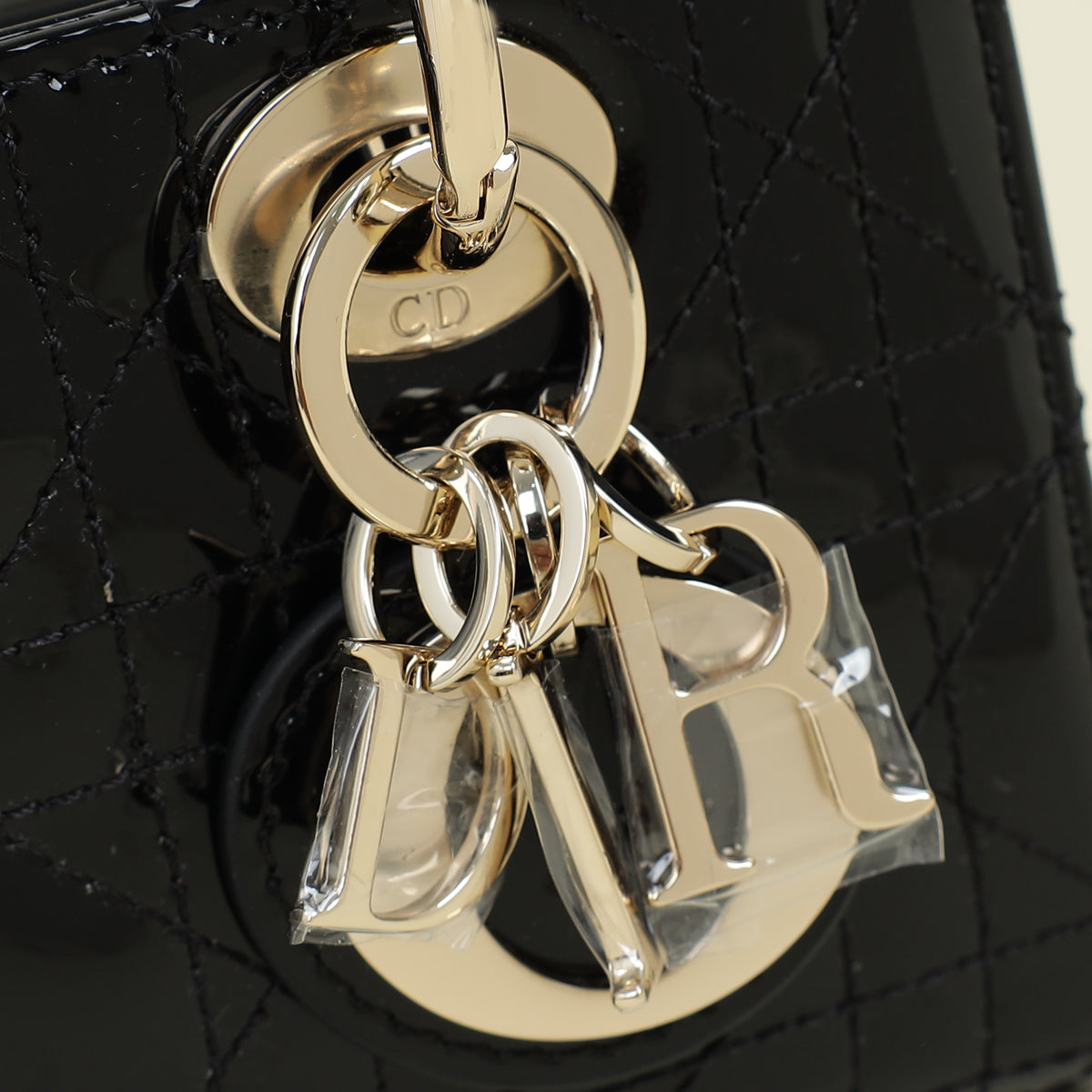 Christian Dior Black Lady D-Joy Micro Bag