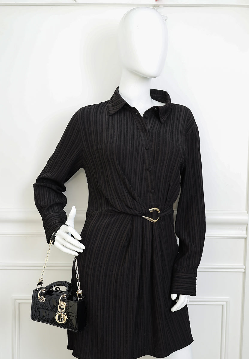 Christian Dior Black Lady D-Joy Micro Bag