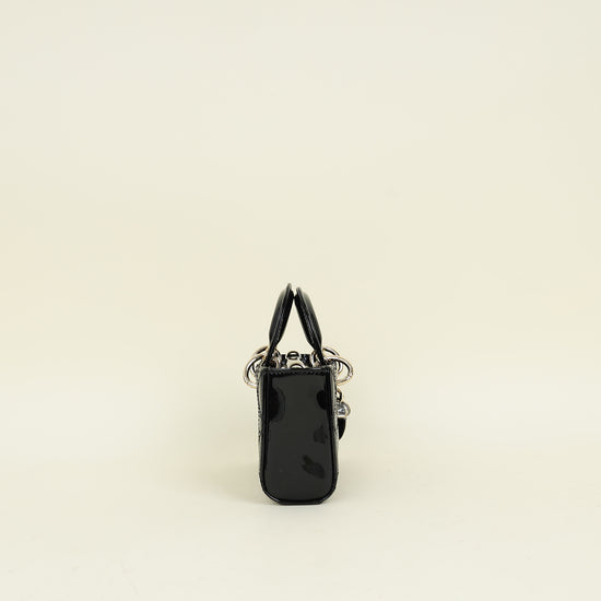 Christian Dior Black Lady D-Joy Micro Bag