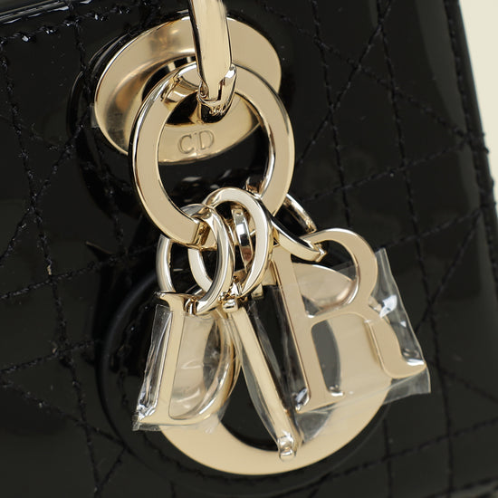 Christian Dior Black Lady D-Joy Micro Bag