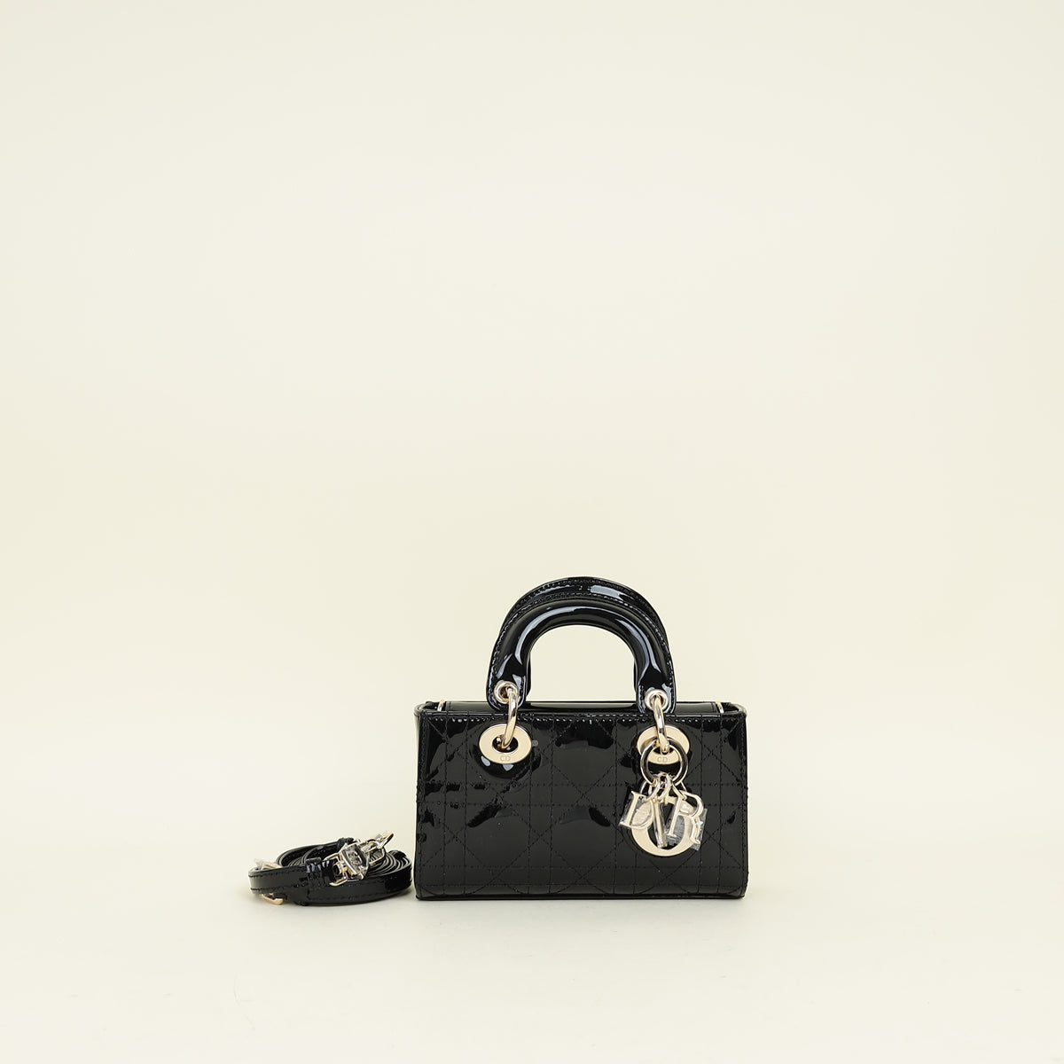 Christian Dior Black Lady D-Joy Micro Bag