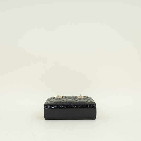 Christian Dior Black Lady D-Joy Micro Bag