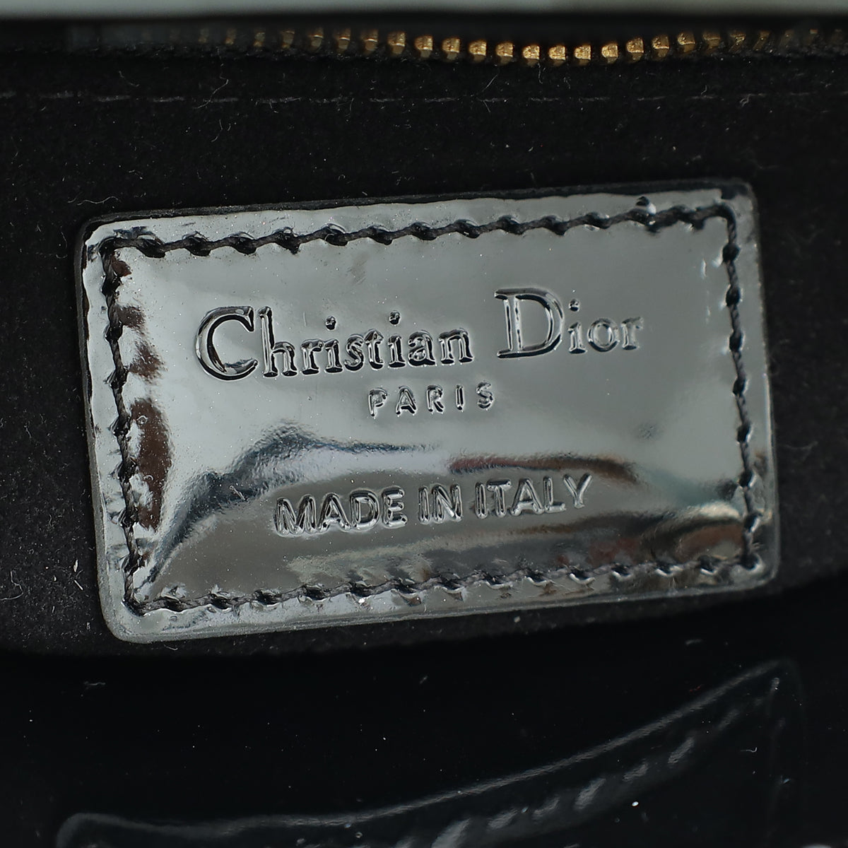 Christian Dior Black Mini Lady Dior Bag