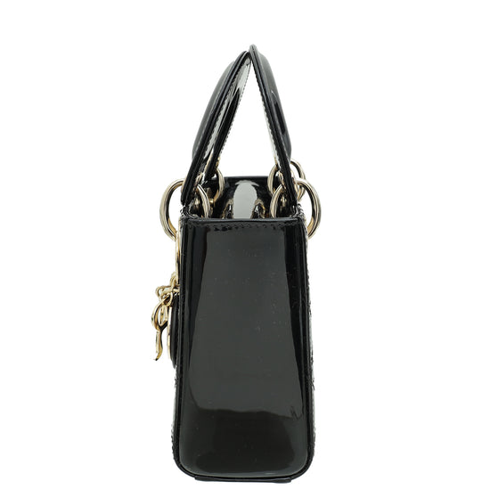 Christian Dior Black Mini Lady Dior Bag