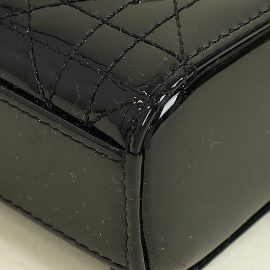 Christian Dior Black Micro Lady D-joy Bag