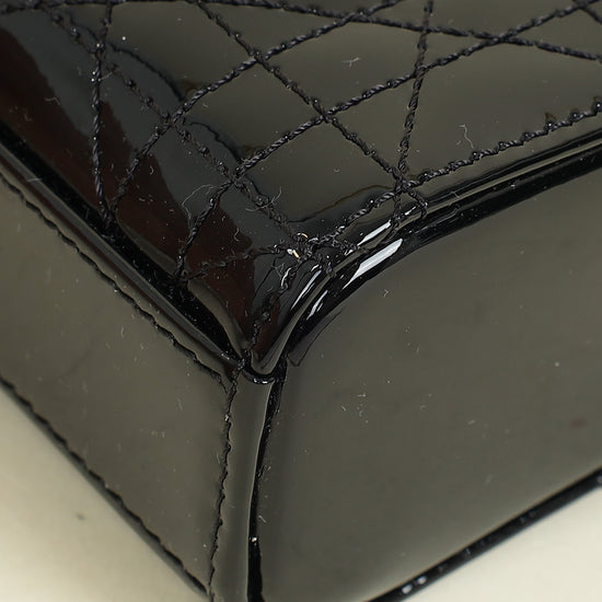 Christian Dior Black Micro Lady D-joy Bag