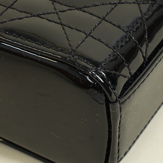 Christian Dior Black Micro Lady D-joy Bag