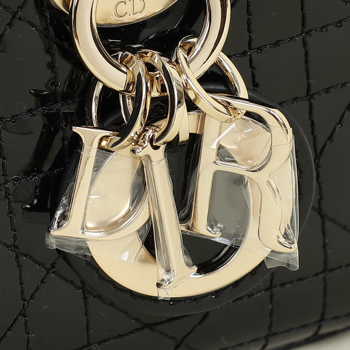 Christian Dior Black Micro Lady D-joy Bag