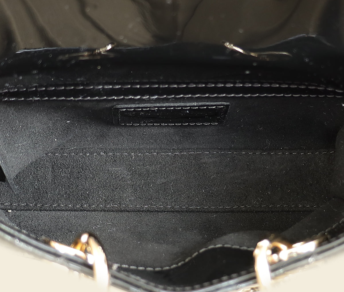 Christian Dior Black Micro Lady D-joy Bag