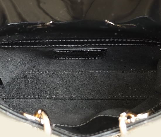 Christian Dior Black Micro Lady D-joy Bag