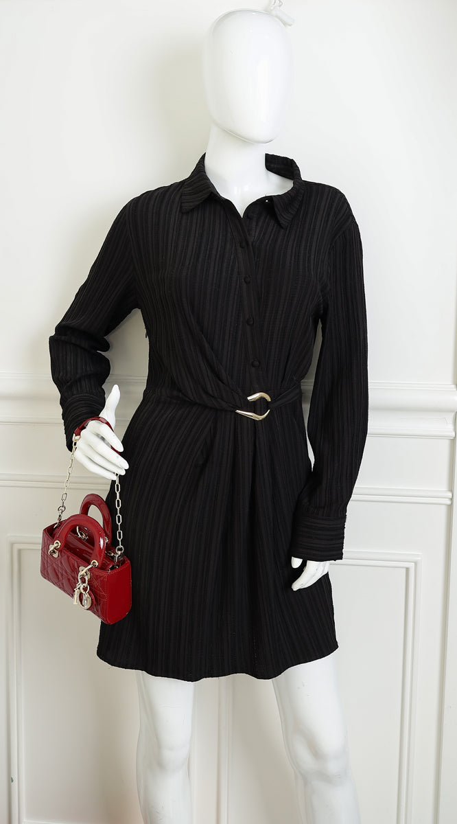 Christian Dior Cherry Red Micro Lady D-joy Bag