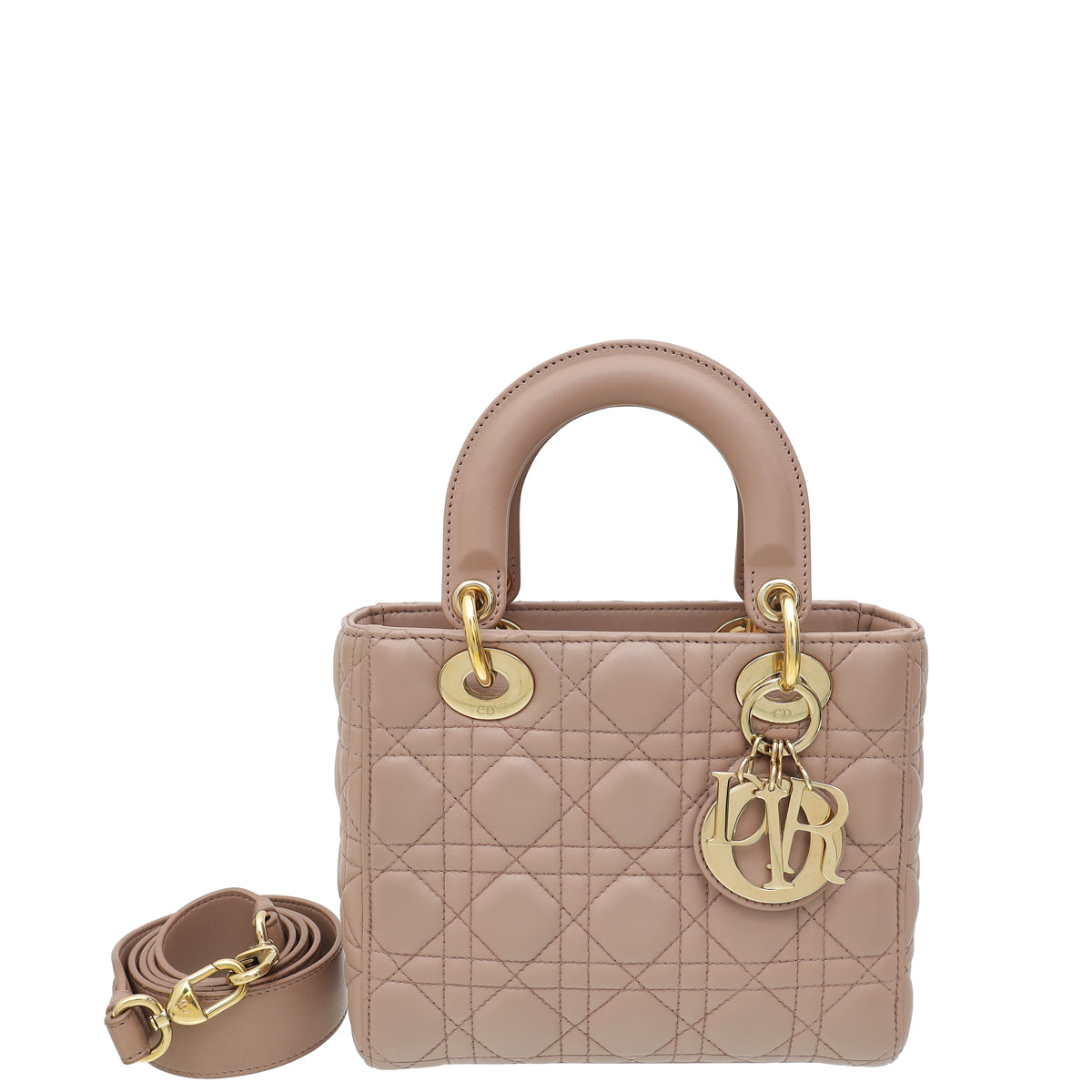 Christian Dior Blush Lady Dior My ABCDior Small Bag-Christian Dior-THE CLOSET