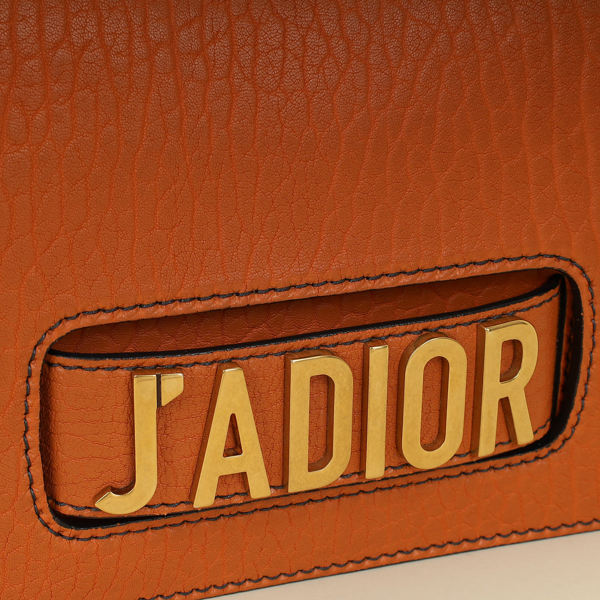 Christian Dior Orange J'adior Medium Flap Chain Bag-Christian Dior-THE CLOSET