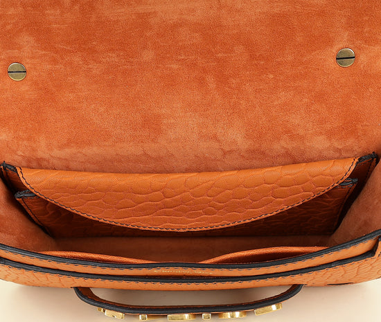 Christian Dior Orange J'adior Medium Flap Chain Bag-Christian Dior-THE CLOSET