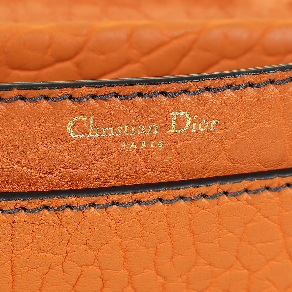 Christian Dior Orange J'adior Medium Flap Chain Bag-Christian Dior-THE CLOSET