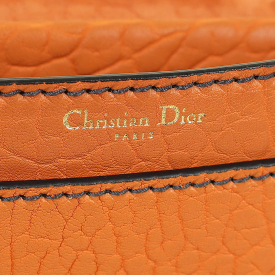 Christian Dior Orange J'adior Medium Flap Chain Bag-Christian Dior-THE CLOSET