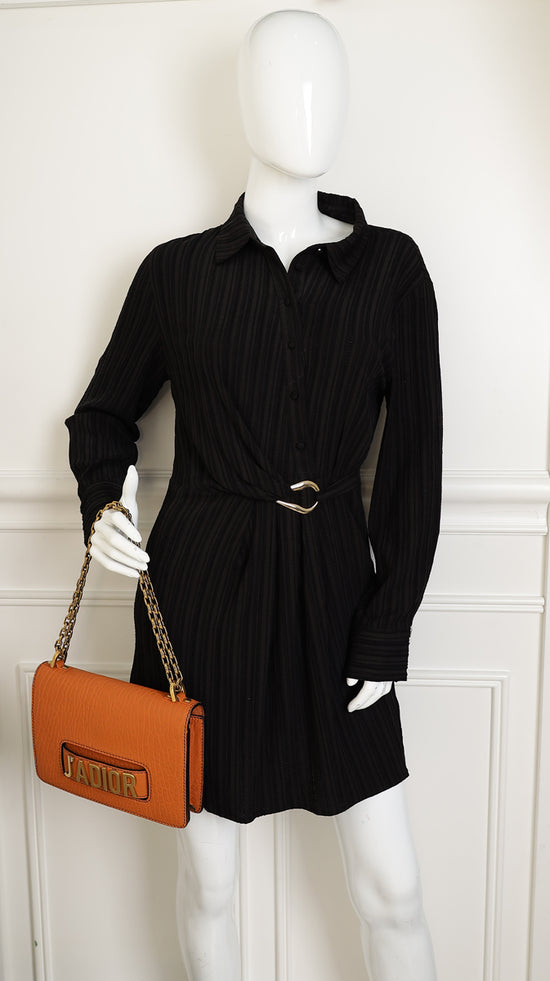 Christian Dior Orange J'adior Medium Flap Chain Bag-Christian Dior-THE CLOSET