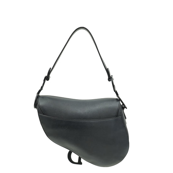 Christian Dior So Black Saddle Medium Bag