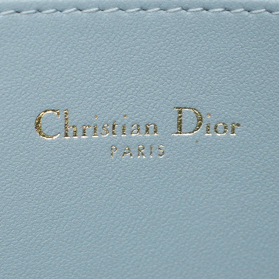 Christian Dior Cloud Blue Caro Daily Large Pouch