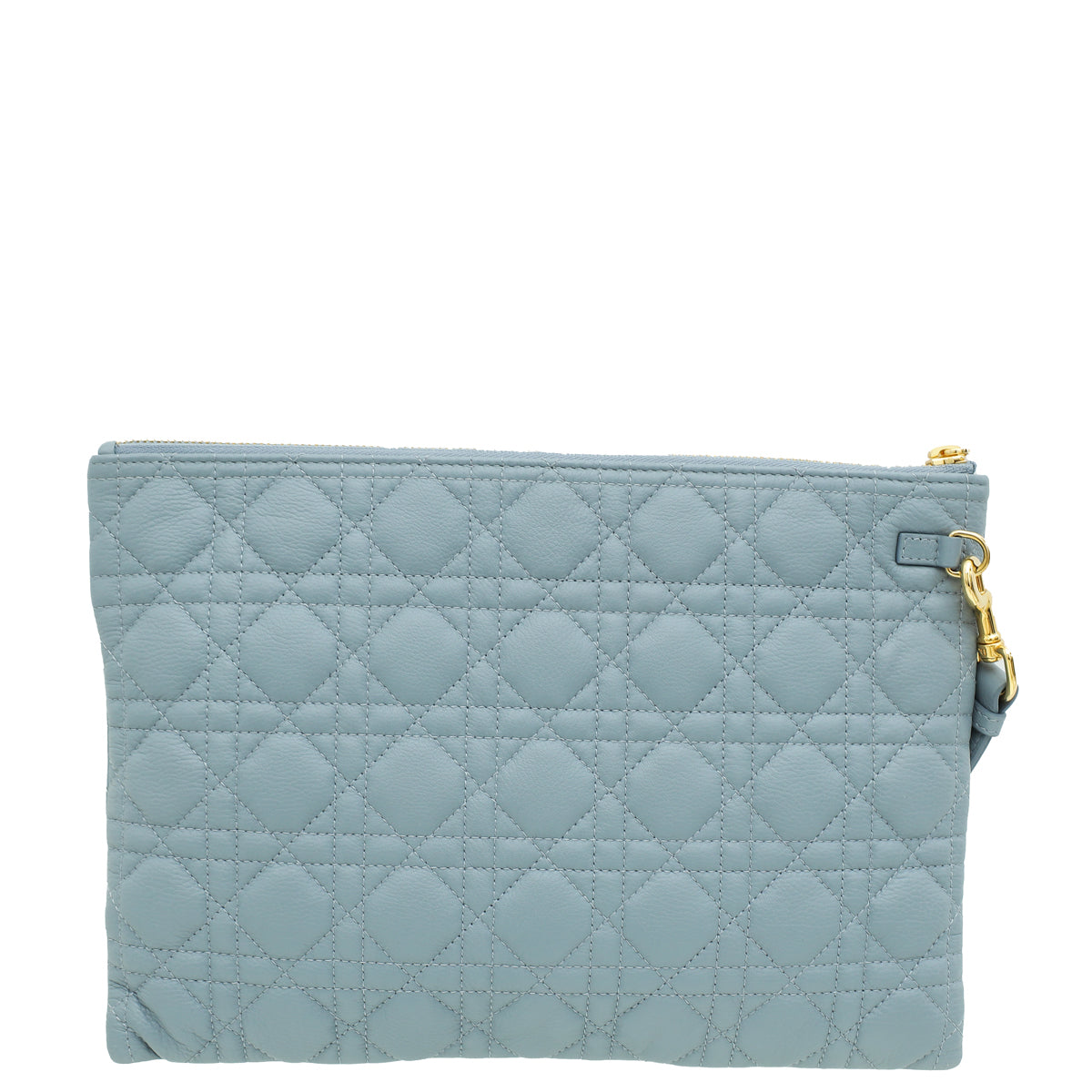 Christian Dior Cloud Blue Caro Daily Large Pouch-Christian Dior-THE CLOSET