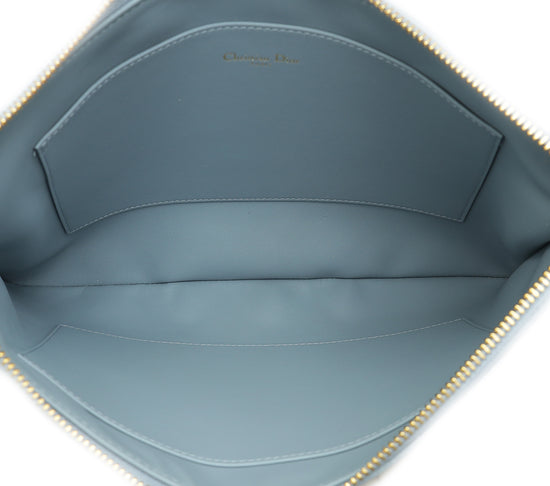 Christian Dior Cloud Blue Caro Daily Large Pouch