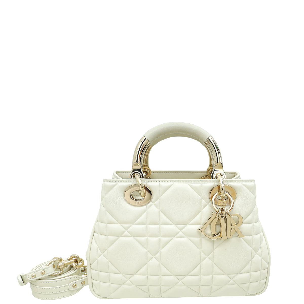 Christian Dior White The Lady 95.22 Bag-Christian Dior-THE CLOSET
