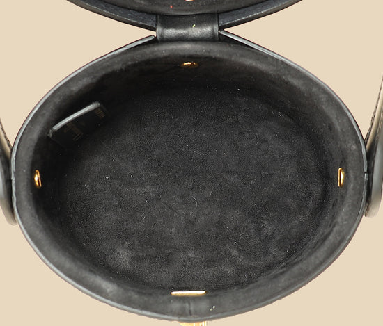 Christian Dior Black Top Handle Clutch-Christian Dior-THE CLOSET