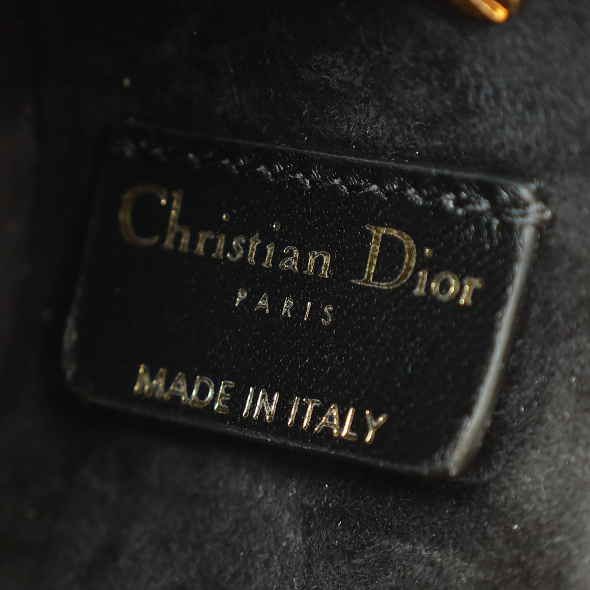 Christian Dior Black Top Handle Clutch-Christian Dior-THE CLOSET