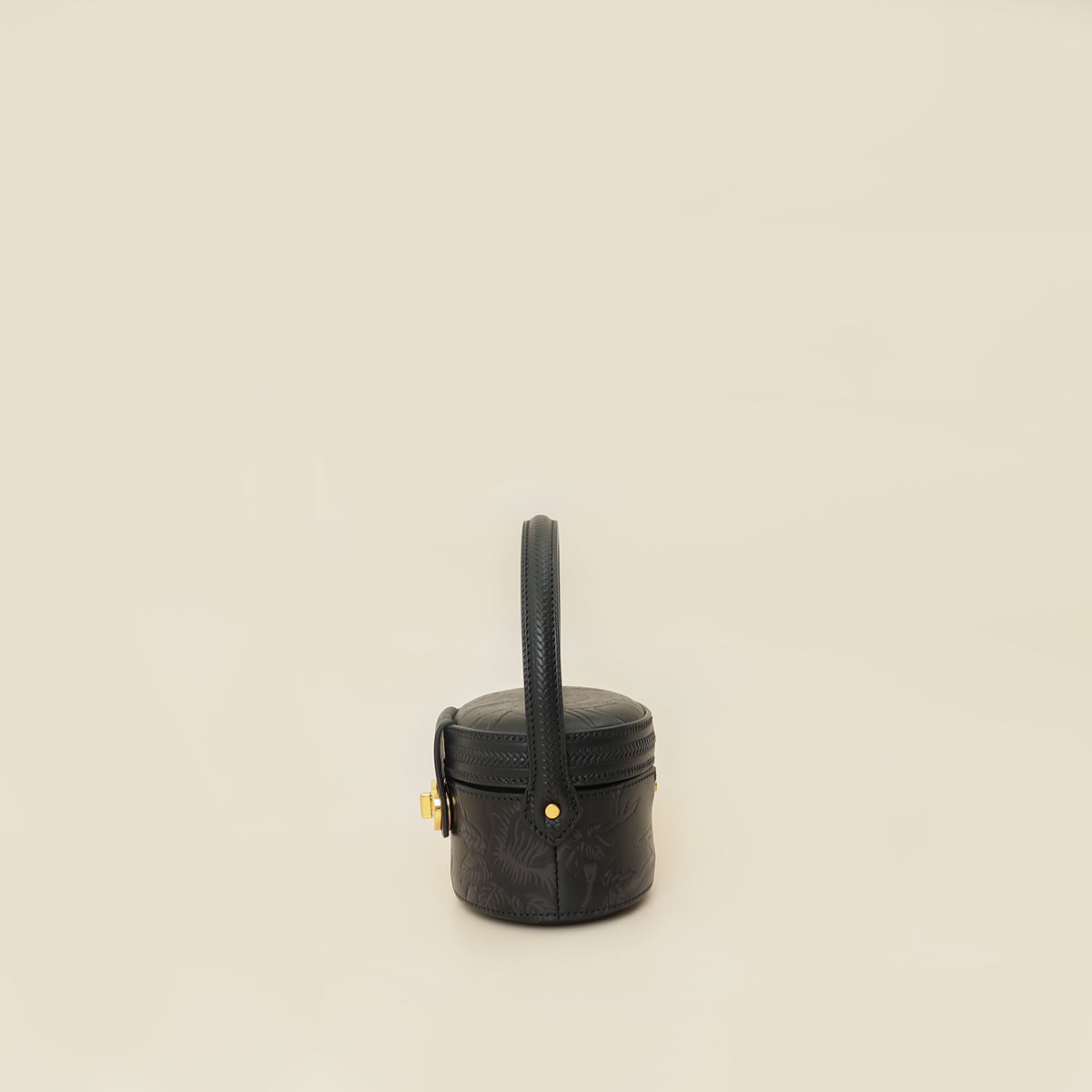 Christian Dior Black Top Handle Clutch-Christian Dior-THE CLOSET